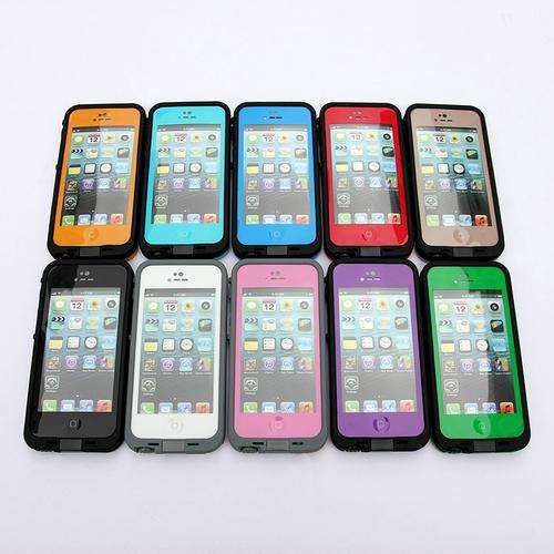 10 colors Iphone 5 shockproof waterproof lifeproof case