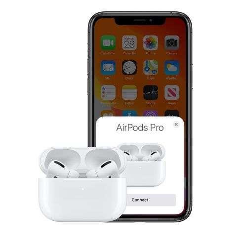 iPhone 11 w/ Apple Airpods Pro