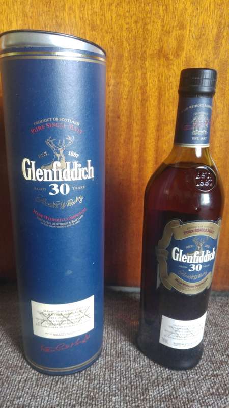 Glenfiddich 30 years whisky