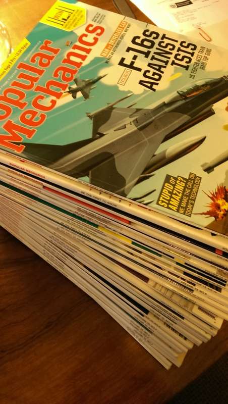 Popular Mechanics, job lot of 27 issues