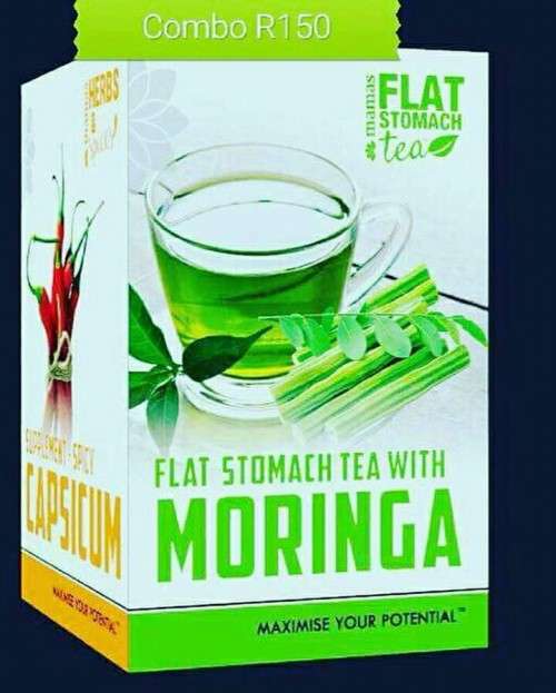 Flat Stomach Tea with Moringa and Capsicum