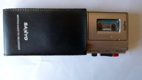 Sanyo talkbook micro casette recorder TRC530M