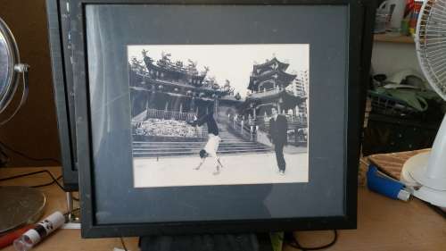 3 x old pictures in frames