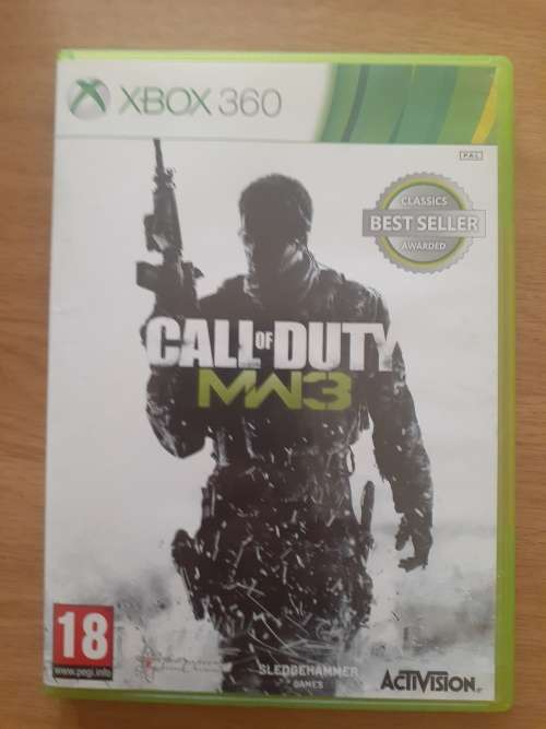 1 x xbox 360 game call of duty modern warfare iii
