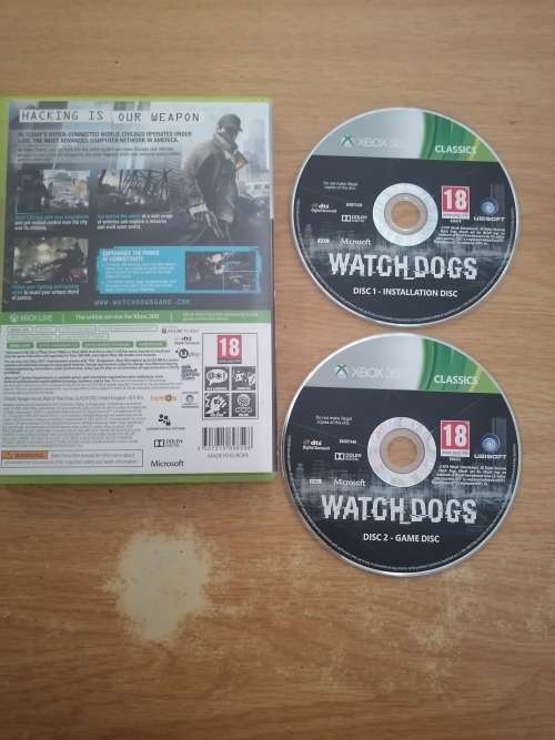 1 x Xbox 360 game Watch Dogs