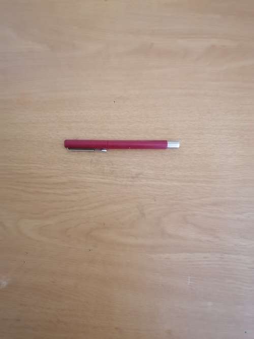 1 x red parker pen