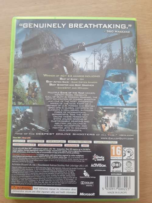 3 x Xbox 360 games