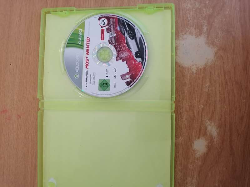 Xbox 360 game Need for speed most wanted