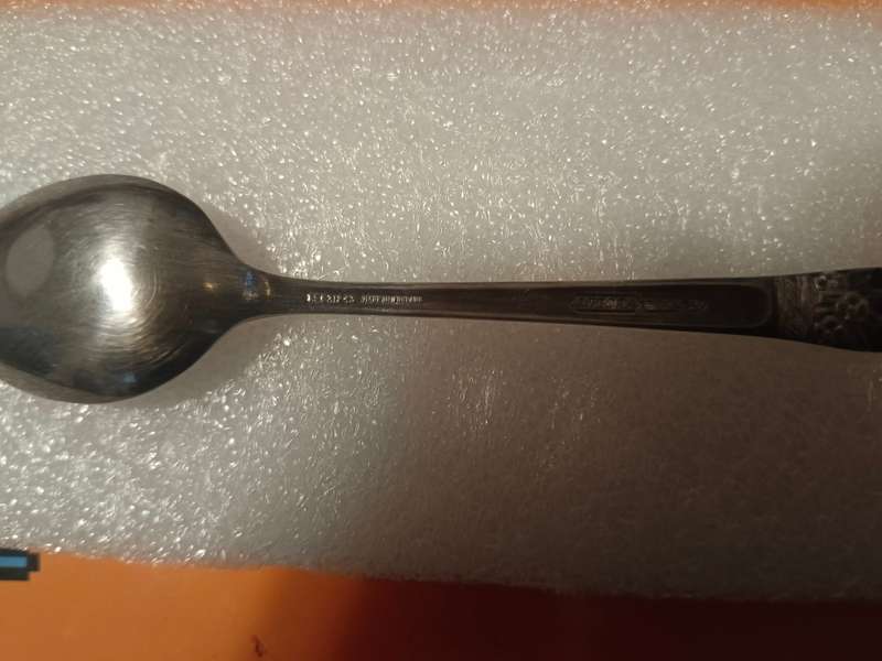 1 x teaspoon Angora E.P.N.S made in England