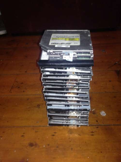 Bulk Job Lot 25 x Mixed Lenovo Dell Sony Etc ***Laptop Optical Drives (CD/DVD Roms)