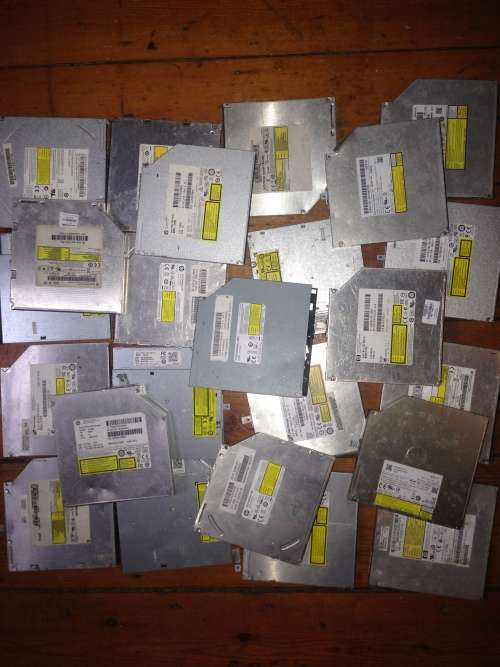 Bulk Job Lot 25 x Mixed Lenovo Dell Sony Etc ***Laptop Optical Drives (CD/DVD Roms)