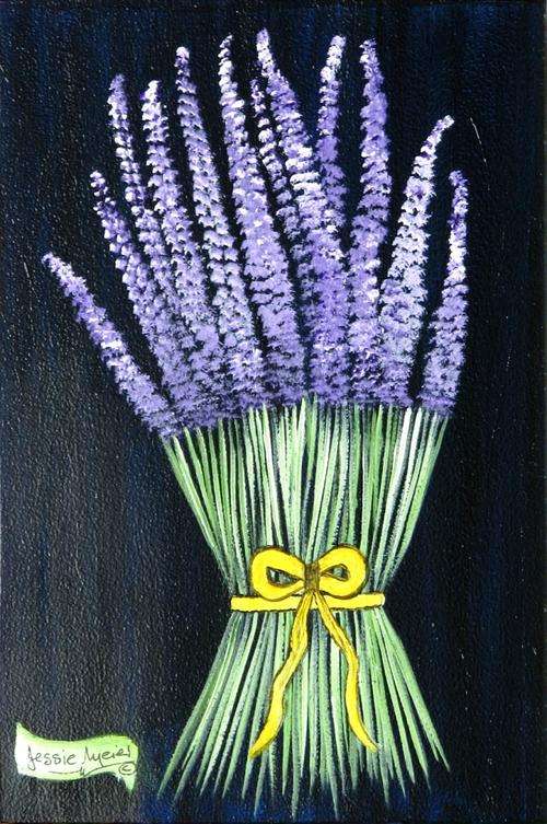 ***** CRAAAZY R1 AUCTION *****  JESSIE MEIER ORIGINAL : BUNCH OF LAVENDER