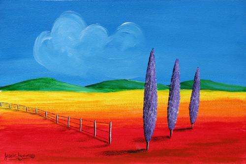 JESSIE MEIER ORIGINAL : TRANQUIL FARMLANDS