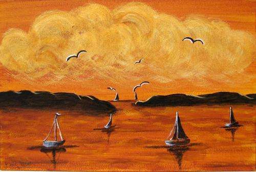 ***** CRAAAZY R1 START *****  JESSIE MEIER ORIGINAL : KNYSNA HEADS SAILING AT DUSK