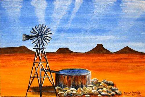 ***** CRAAAZY R1 AUCTION *****  JESSIE MEIER ORIGINAL : DROUGHT IN OUR LAND