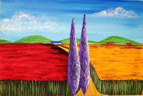 ***** CRAAAZY R1 AUCTION *****  JESSIE MEIER ORIGINAL : FARM FLOWER FIELDS