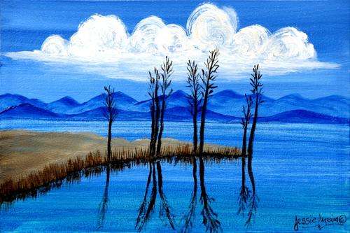 ***** CRAAAZY R1 AUCTION *****  JESSIE MEIER ORIGINAL : REFLECTIONS