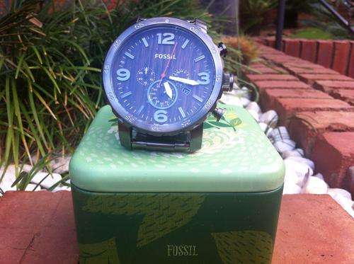 Fossil JR1355 Nate Chronograph Men's NEW Watch