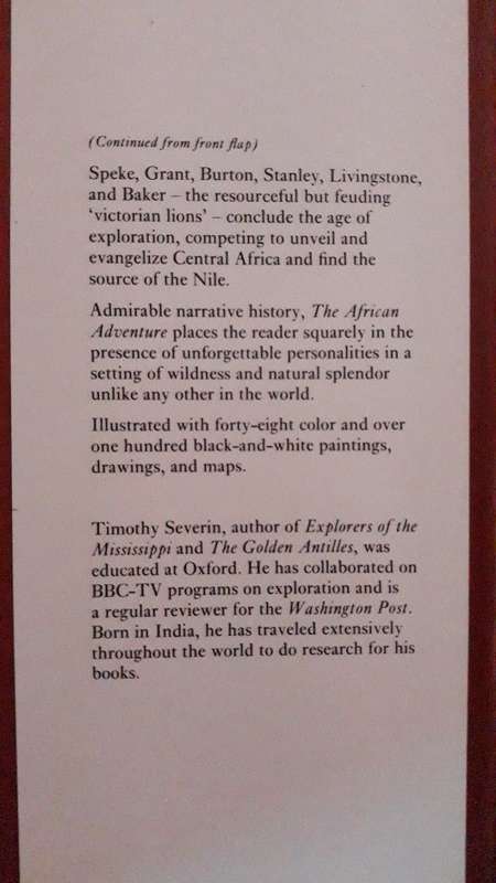 The African Adventure - Four Hundred Years of Exploration in the Dangerous Continent - Tim Severin