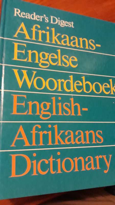 Reader's Digest Afrikaans-Engelse Woordeboek English-Afrikaans Dictionary