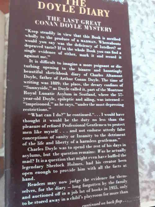 The Doyle Diary - The Last Great Conan Doyle Mystery - Michael Baker