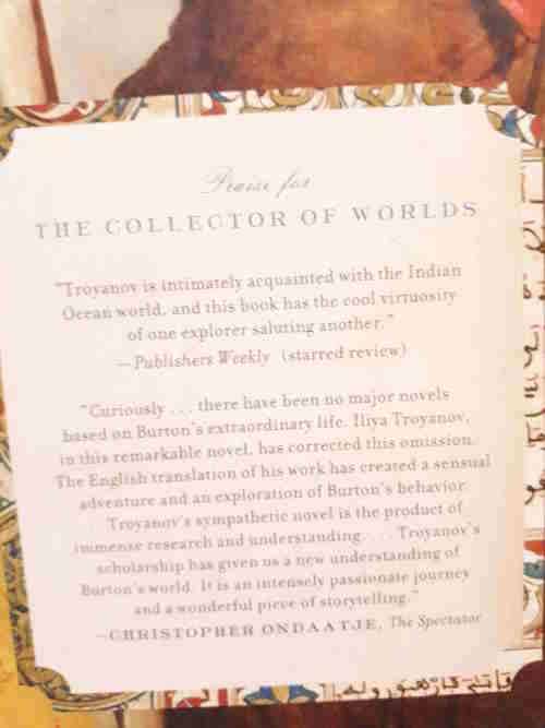 The Collector of Worlds - A Novel of Sir Richard Francis Burton - Iliya Troyanov
