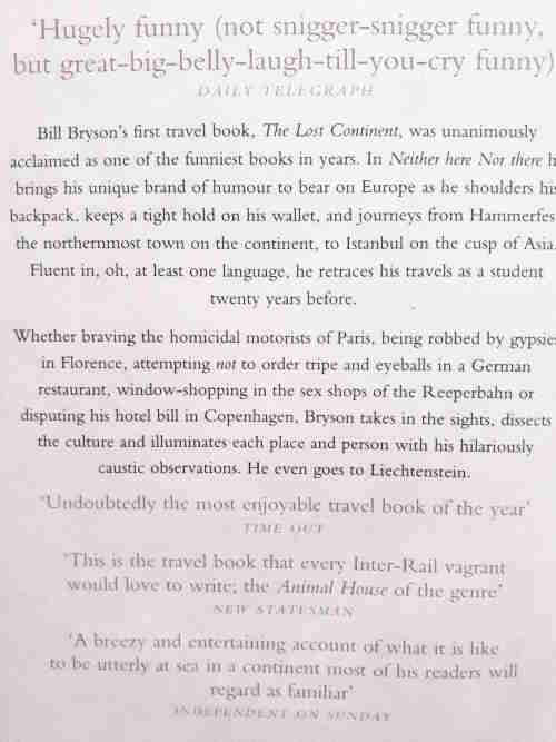 Bill Bryson collection - 15 titles by the popular travel author - NOW DOWN TO R800 FROM R1000