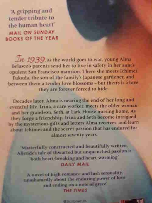 The Japanese Lover - Isabel Allende