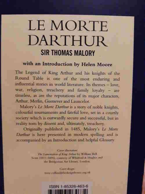 Le Morte Darthur - Sir Thomas Malory