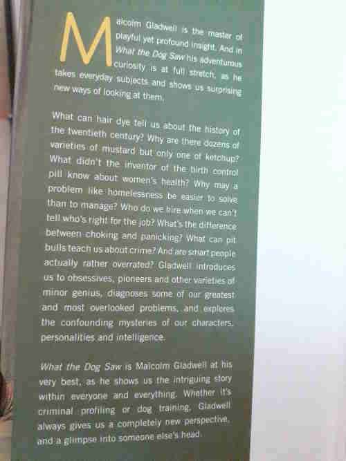 What the Dog Saw and Other Adventures - Malcolm Gladwell