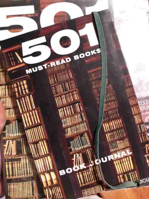 501 Must-Read Books, including Book Journal for reviews, lending/borrowing, checklists, wishlists