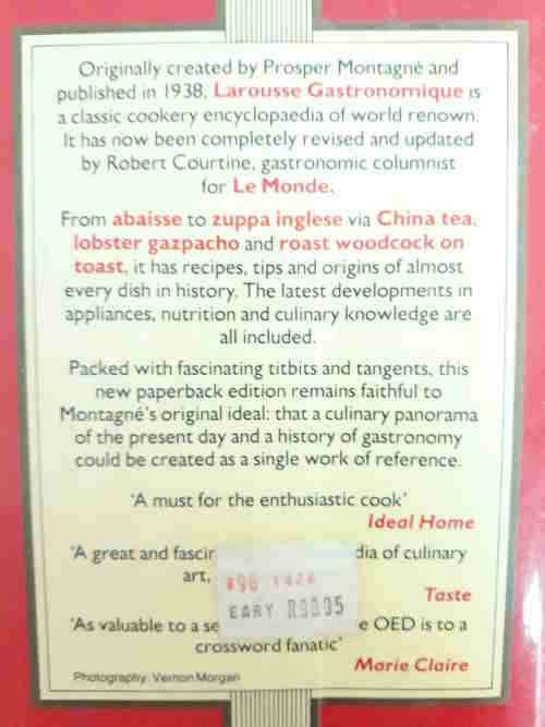 Larousse Gastronomique - The World's Greatest Cookery Encyclopedia