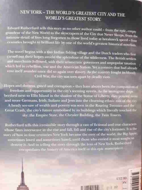 New York - Edward Rutherfurd