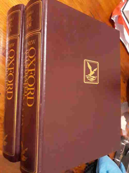 The New Oxford Illustrated Dictionary - volumes 1 and 2