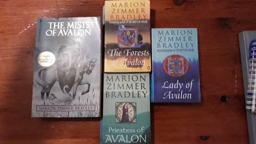 Avalon four-book bundle by Marion Zimmer Bradley in various editions