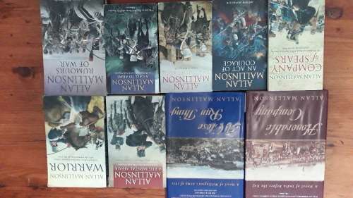 Allan Mallinson nine-book bundle of Matthew Hervey books in various editions