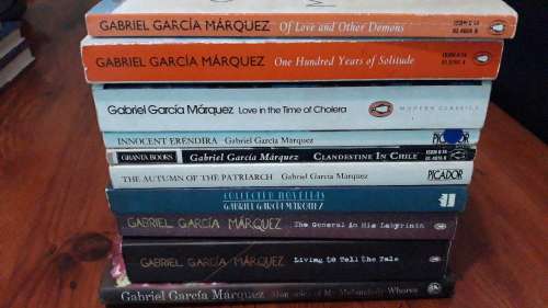 Gabriel Garcia Marquez ten-book bundle in various editions