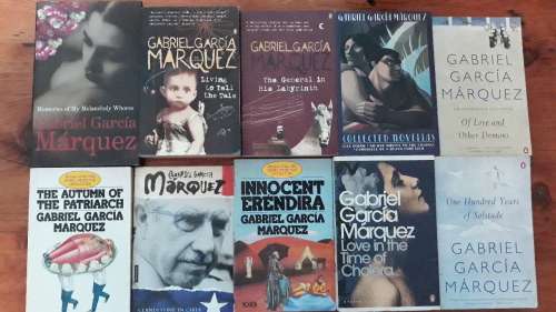 Gabriel Garcia Marquez ten-book bundle in various editions