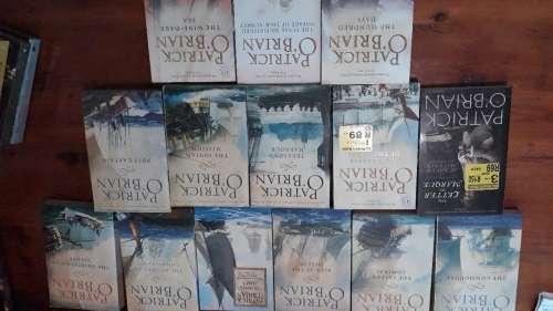 Complete Jack Aubrey and Stephen Maturin collection by Patrick O`Brian in various editions