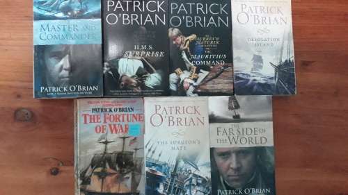 Complete Jack Aubrey and Stephen Maturin collection by Patrick O`Brian in various editions