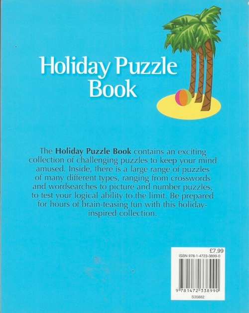Holiday Puzzle Book (300 puzzles including sudoku, crosswords, word searches and many more)