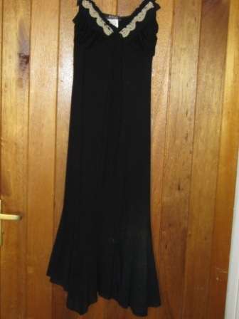 Black Shoestring Morgan De Toi dress - size XS but will fit size 32