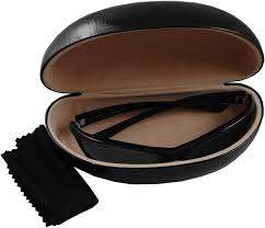 Vibrant Colors Sunglass Hard Case - Black