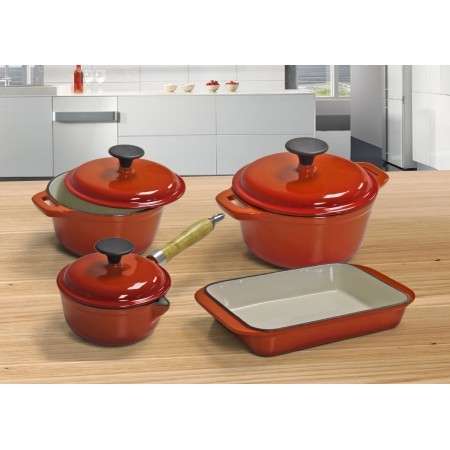 Cast Iron Pots Set