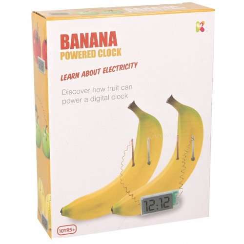 Banana Powered Clock Experiment