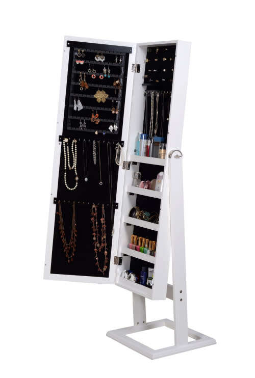 Full Length Mirror Jewellery Cabinet