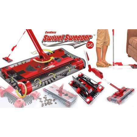 Cordless Motorised Swivel Sweeper