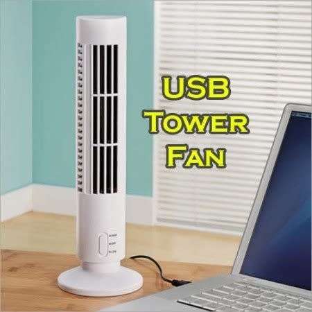 USB Tower Fan