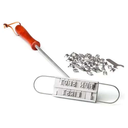 BBQ Steak/Meat Branding Iron