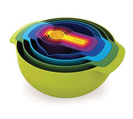 9 Piece Nesting Bowl Kitchen Set